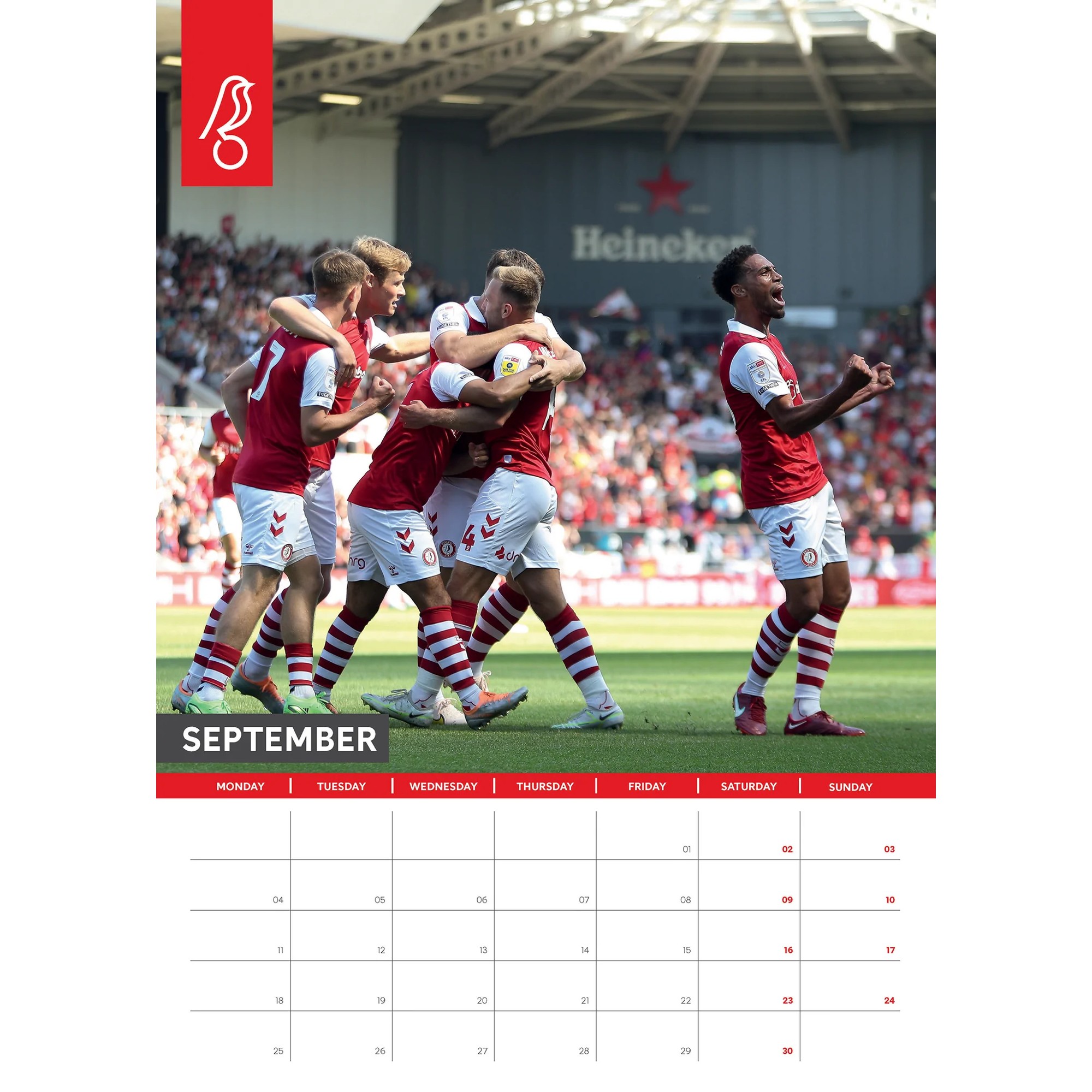 Bristol City 2023 Calendar