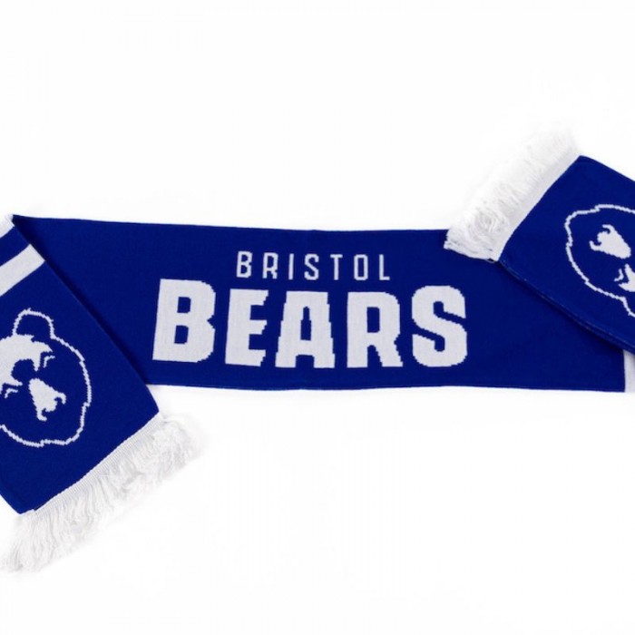 Bristol Bears Blue Scarf 