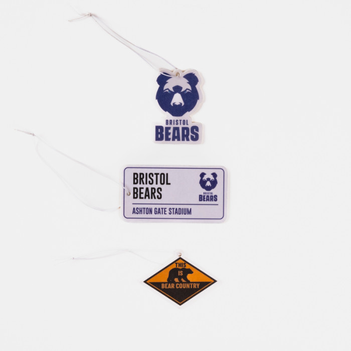 Bristol Bears 3 Pack Car Air Freshener