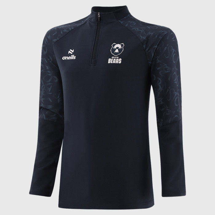 24/25 Bristol Bears Half Zip - Adult 