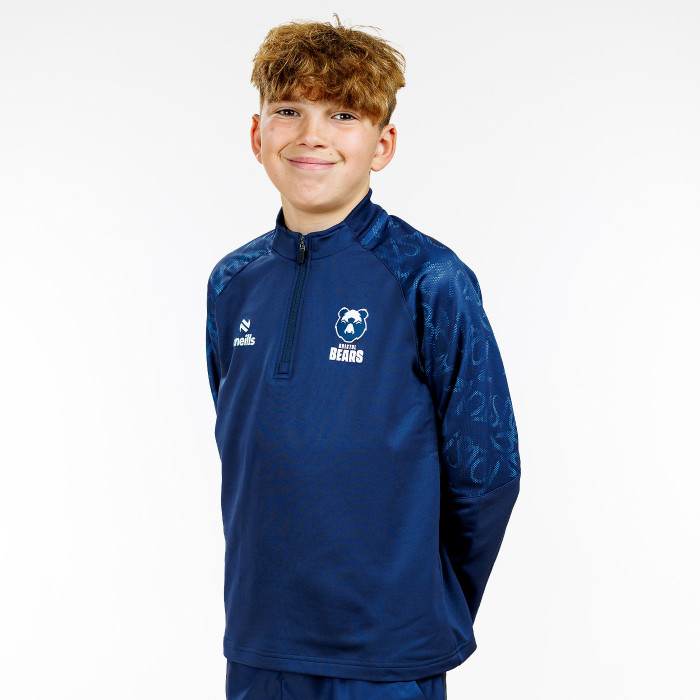  24/25 Bristol Bears Half Zip - Youth