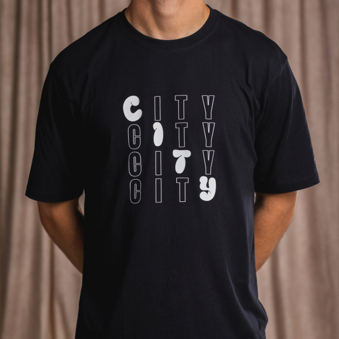 24/25 Bristol City Black Block Travel Tee - Adult 