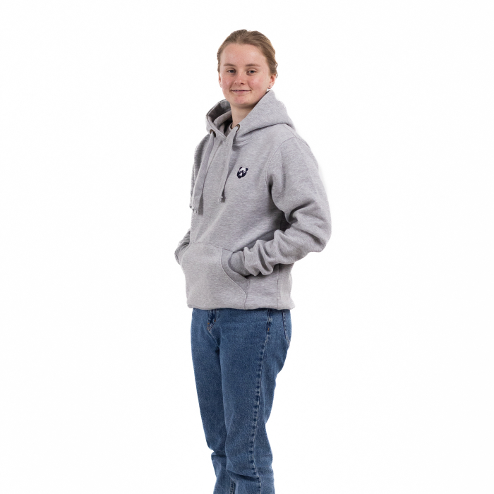 Bristol Bears Essentials Grey Hoodie - Adult