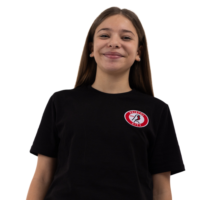 Bristol City Essentials Black Tee - Youth