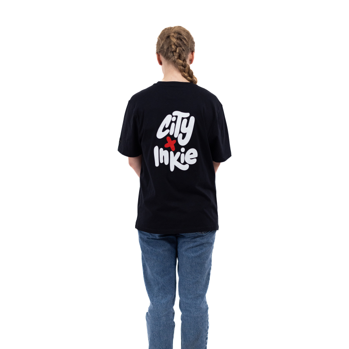 Bristol City x Inkie Black Printed Tee - Adult