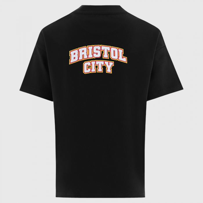 25/26 Bristol City Black Travel Tee - Youth