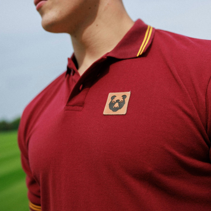 Bristol Bears Maroon Polo - Adult Maroon