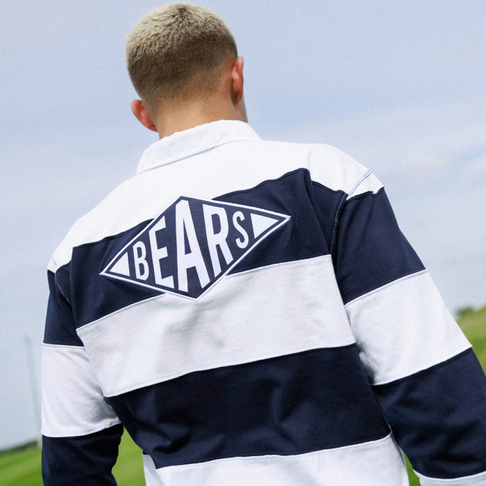 Bristol Bears Traditional Hooped Rugby Jersey - Y