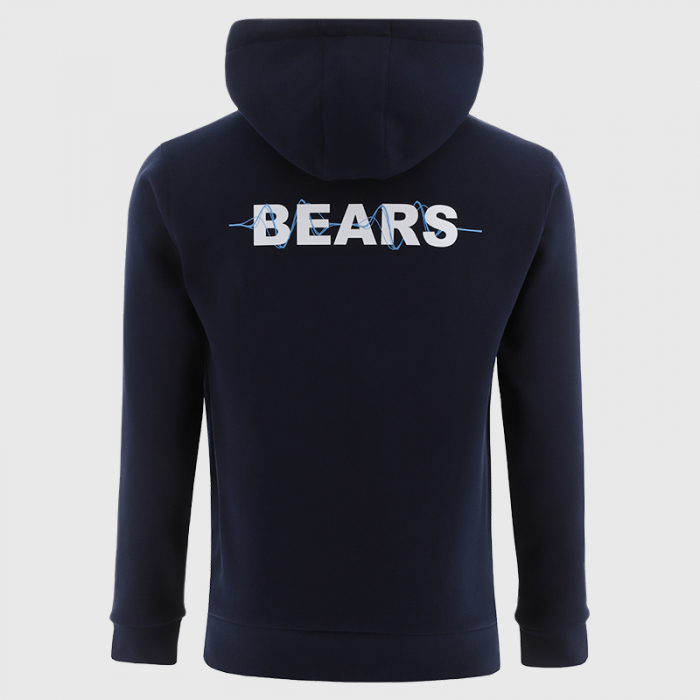 25/26 Bristol Bears Navy Travel Hoodie - Adult 