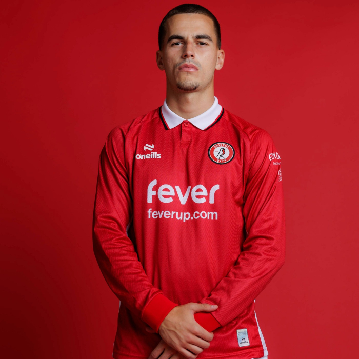 2526 Bristol City LS Home Shirt - Adult
