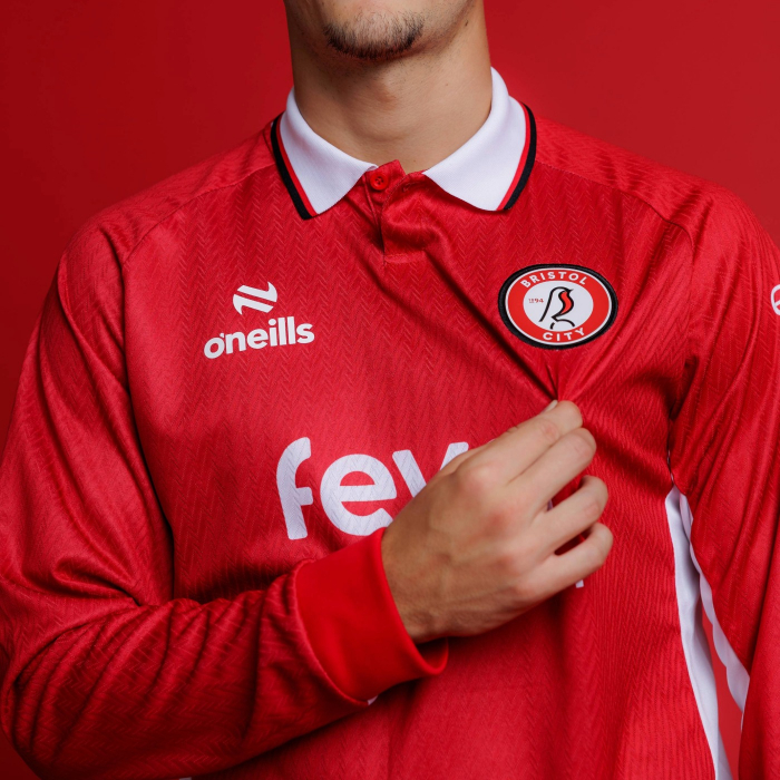 2526 Bristol City LS Home Shirt - Adult