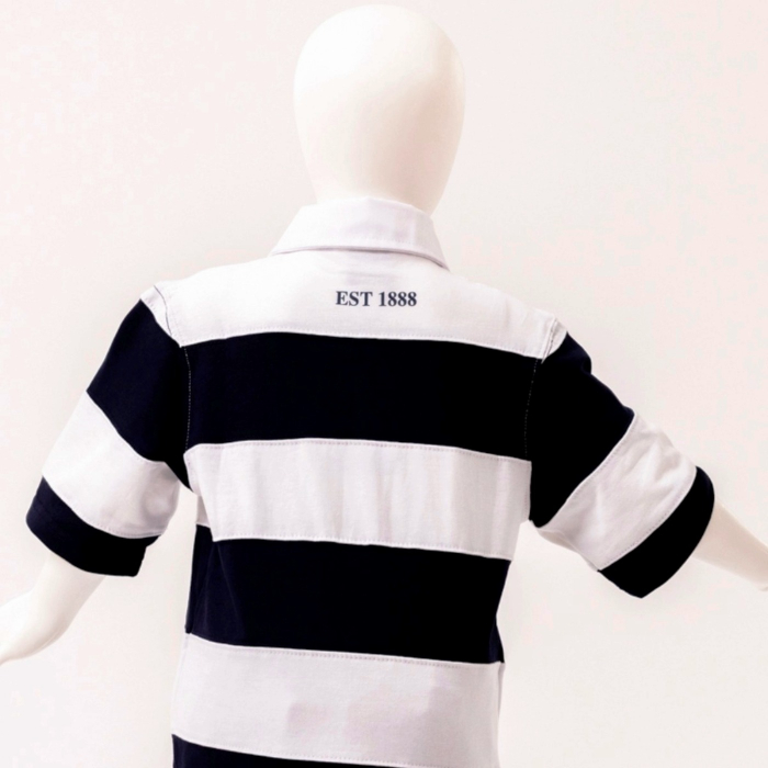 Bristol Bears Hooped Polo - Youth