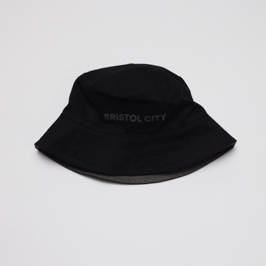Bristol City Black Bucket Hat