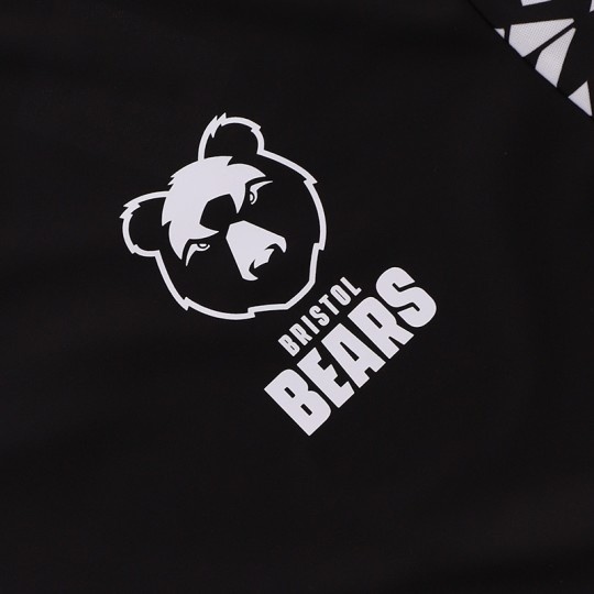 23/24 Bristol Bears Black Gym Tee - Youth