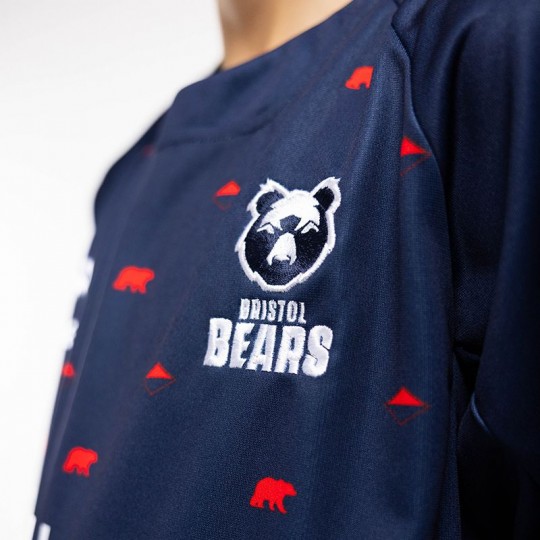 23/24 Bristol Bears Home Shirt - Youth