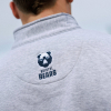 Bristol Bears Grey Half Zip - Adult