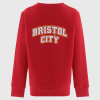 25/26 Bristol City Red Travel Sweater - Youth