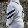 Bristol Bears Grey & Navy Hoodie - Adult