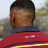 Bristol Bears Maroon Striped Rugby Jersey