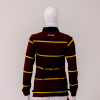 Bristol Bears Maroon Striped Rugby Jersey - Women