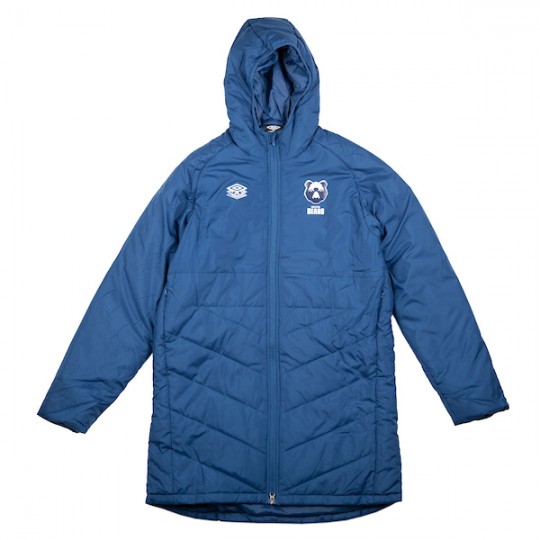 Bristol Bears Blue Padded Jacket - Adult