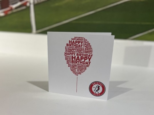 BCFC Happy Birthday Balloon Card