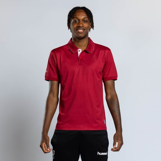 22/23 BRISTOL CITY POLY POLO RED - ADULT