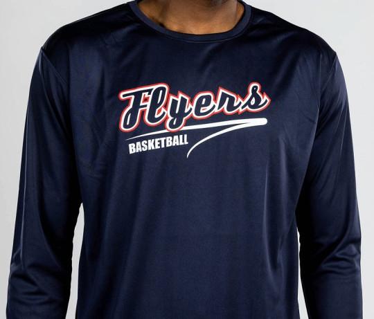 Bristol Flyers Navy Warm Up Top - Youth