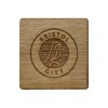 Bristol City Wooden Coasters