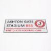 Bristol City Metal Street Sign