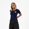 Bristol Bears Navy Summer Back Print Tee - Women
