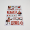 Bristol City Holographic Sticker Sheet