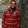 Bristol Bears Maroon Striped Rugby Jersey - Women