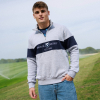 Bristol Bears Grey Half Zip - Adult