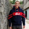 Bristol Bears Navy & Red Hoodie - Adult