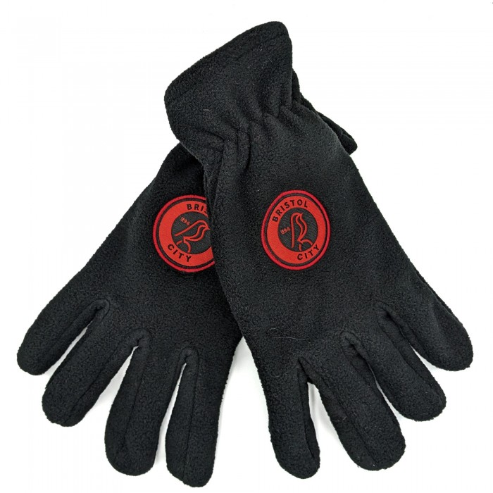 Bristol City Fleece Touchscreen Gloves