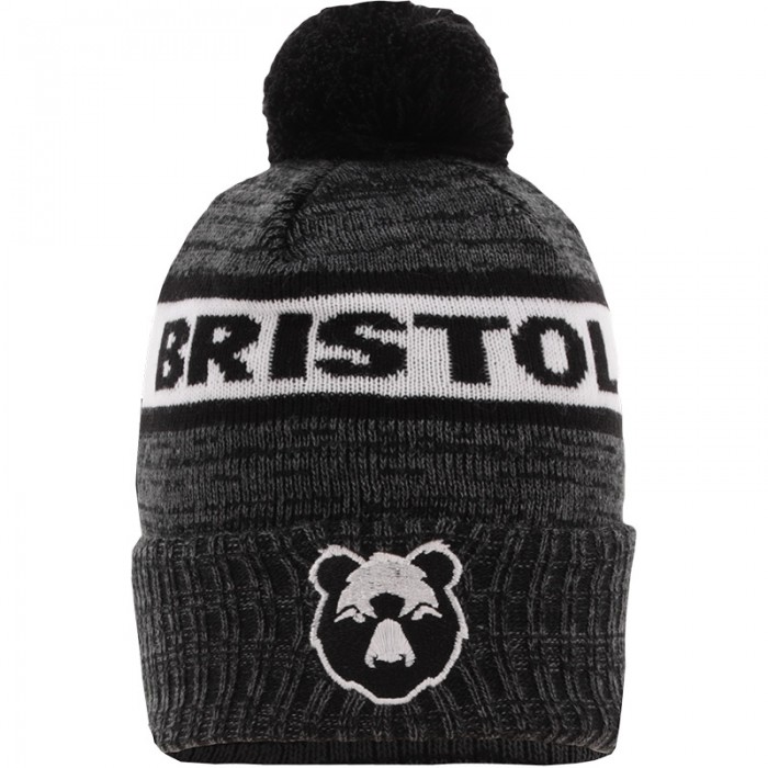 Bristol Bears Black Bobble Hat