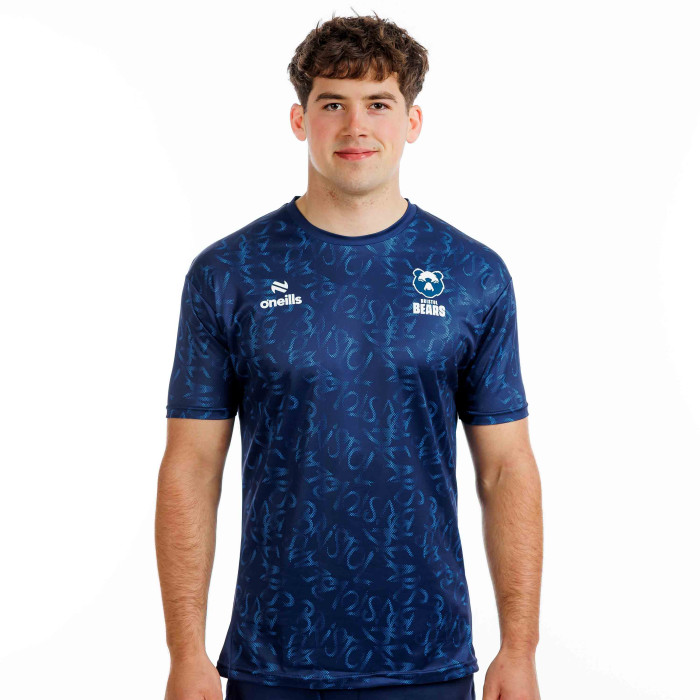 24/25 Bristol Bears Training Tee - Adult