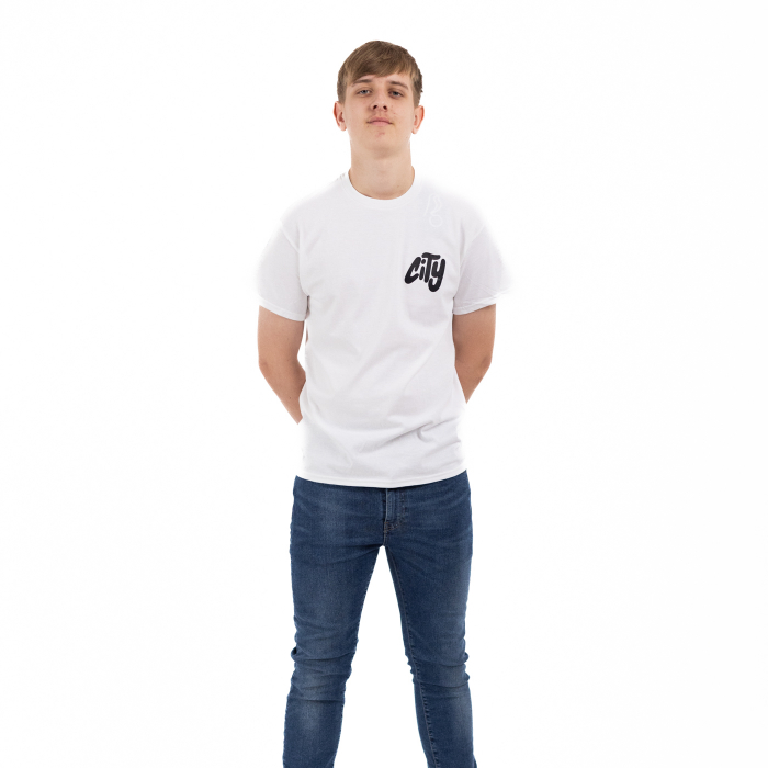 Bristol City x Inkie White Printed Tee - Adult