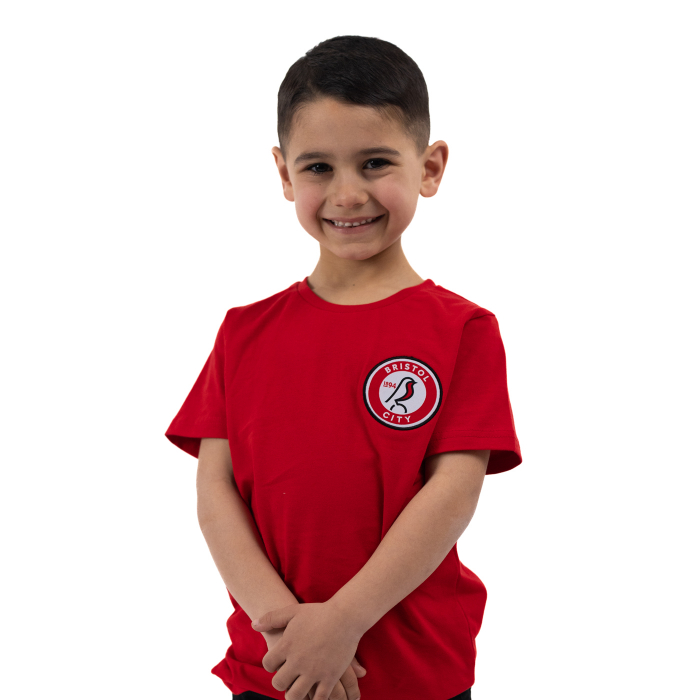 Bristol City Essentials Red Tee - Youth