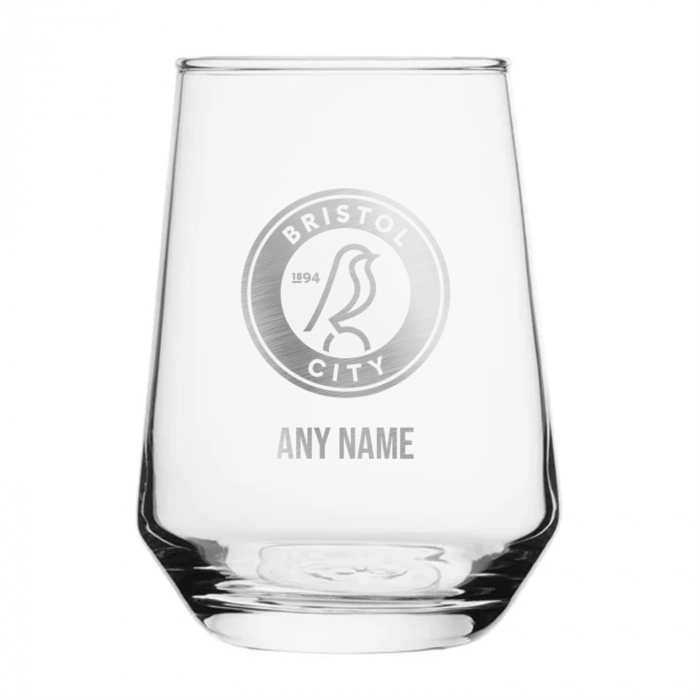 Bristol City Custom Craft Beer Glass