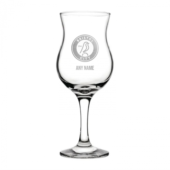 Bristol City Custom Cocktail Glass