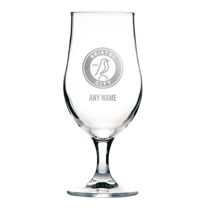 Bristol City Custom Munique Stemmed Glass