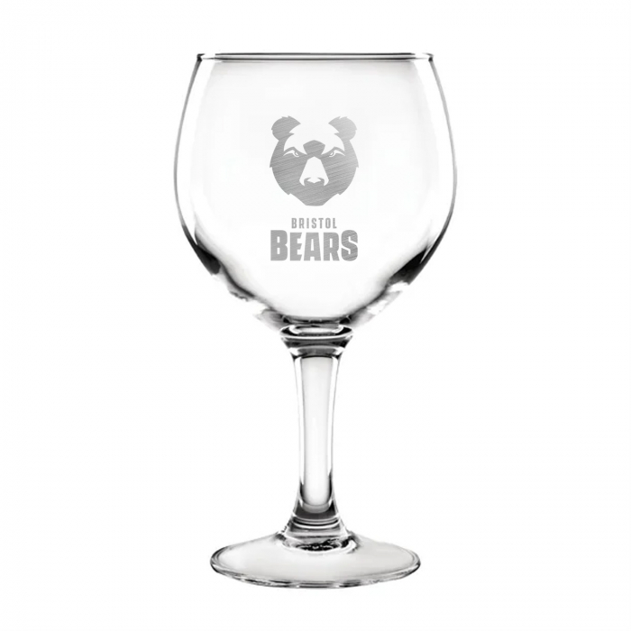 Bristol Bears Gin Glass