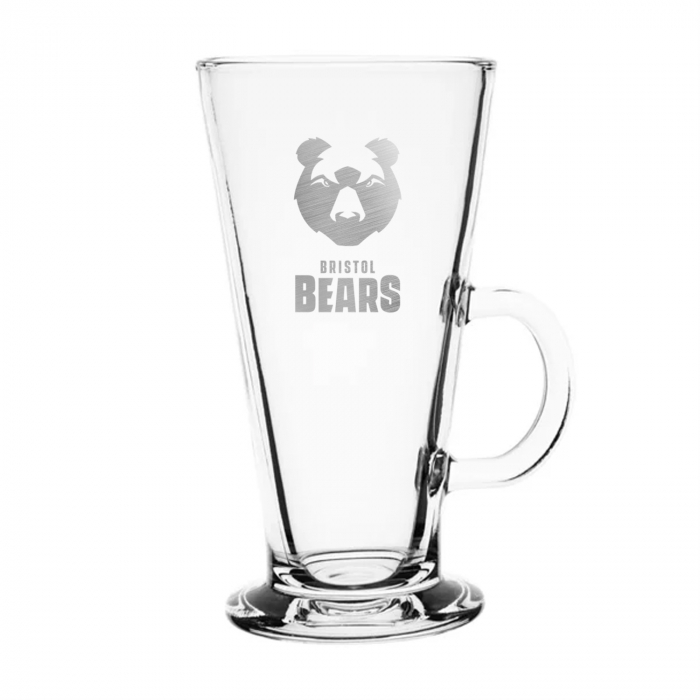 Bristol Bears Latte Glass