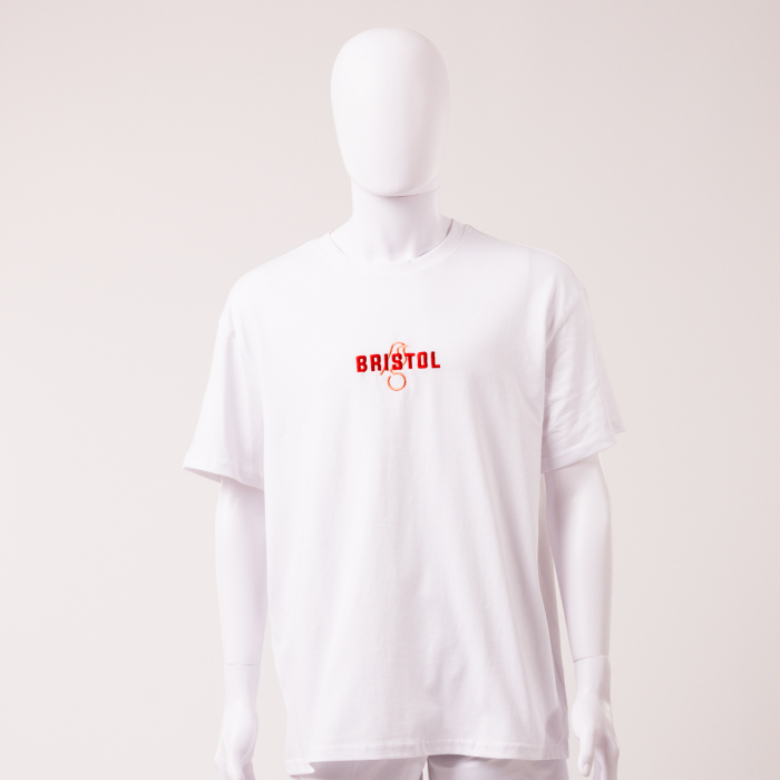 Bristol City White Oversized Tee - Adult