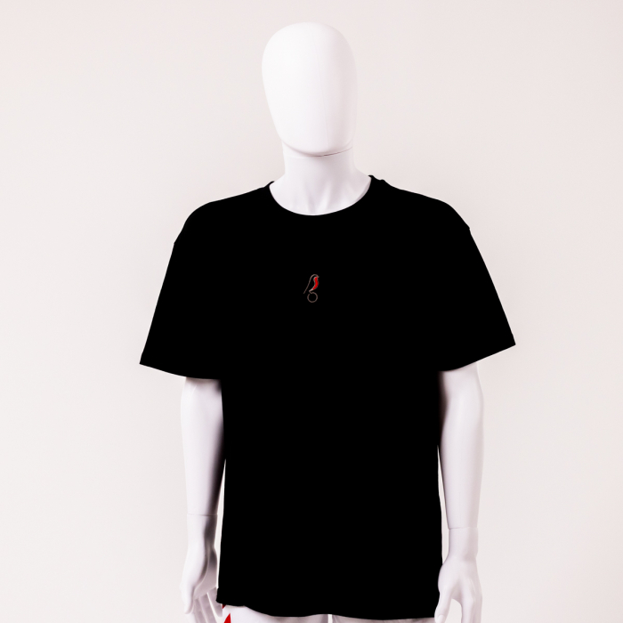 Bristol City Black Oversized Tee - Adult