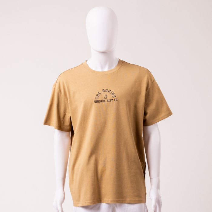 Bristol City Brown Oversized Tee - Adult