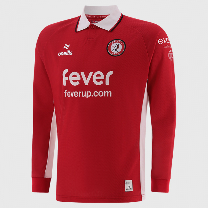 25/26 Bristol City LS Home Shirt - Adult