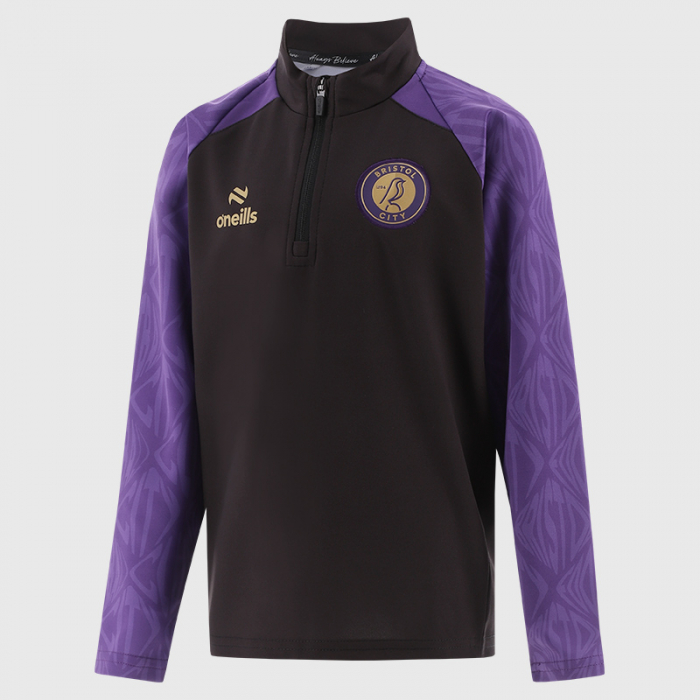 25/26 BCWFC Away Half Zip - Youth Purple